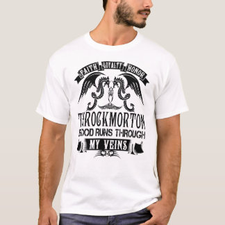 THROCKMORTON Blut fließt durch meine Venen T-Shirt