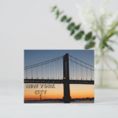 Throggs Hals und Whitestone Postkarte (Stehend Vorderseite)