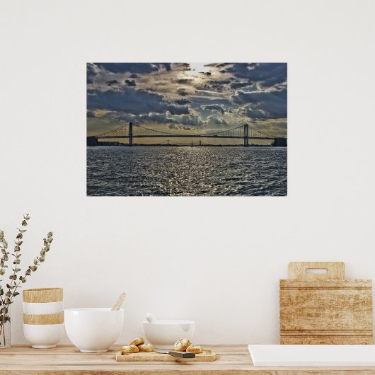 Throgs Neck & Whitestone Bridges Poster (Küche)