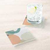 Thrombozyt Glasuntersetzer (Schrägansicht)