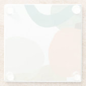 Thrombozyt Glasuntersetzer (Rückseite)