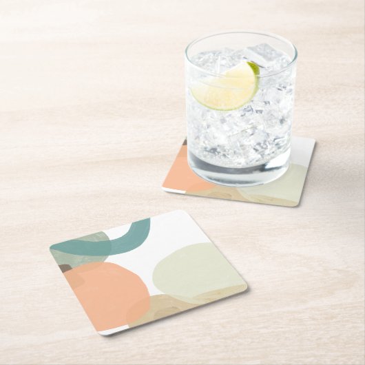 Thrombozyt Rechteckiger Pappuntersetzer (Vor Ort)