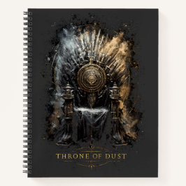 Thron des Staubes Dark Fantasy Notizblock