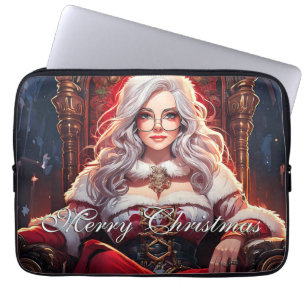 Thron-Diva – Santas heißeste Schwester Laptopschutzhülle