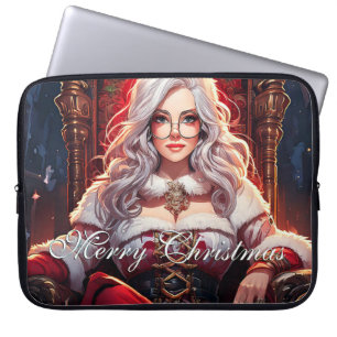 Thron-Diva – Santas heißeste Schwester Laptopschutzhülle