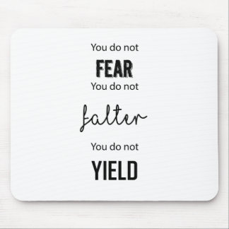 Thron von GlasAelin Mousepad