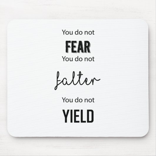 Thron von GlasAelin Mousepad (Vorne)