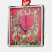 Thron von König Dagobert, Silbernes Ornament (Links)