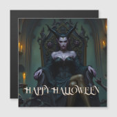 Throndemon Queen in Candlelight Magnetkarte (Vorne/Hinten)