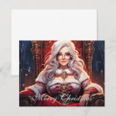 Throne Diva – Santas heißeste Schwester (Vorne/Hinten)