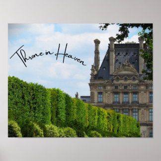 Throne in Heaven Poster