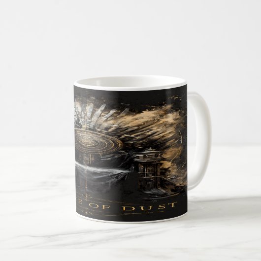 Throne of Dust Dark Fantasy Kaffeetasse (VorderseiteRechts)