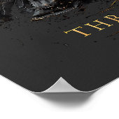 Throne of Dust Dark Fantasy Poster (Ecke)