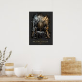 Throne of Dust Dark Fantasy Poster (Küche)