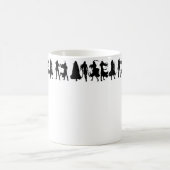 Throne Of Glass Silhouetten Kaffeetasse (Mittel)