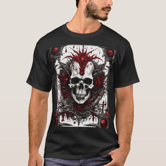 Throne of Skulls T-Shirt (Vorderseite)