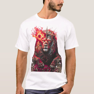 Throne of the Höllenlion - Mythische Bestie of Fi T-Shirt