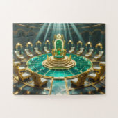 Throne Room of Heaven 520-Piece Puzzle Challenge (Horizontal)