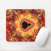 Throne von Satan - Fraktal Mousepad (Mit Mouse)