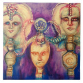 THRONE VON SILICONE FLIESE (Vorderseite)