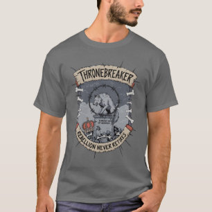 Thronebbrecher Wolf - Rebellion nie Retires T-Shirt