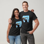 Thronend - das originale Skullbird-Gemälde T-Shirt (Unisex)
