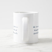 Thronvers Jumbo-Tasse (Rückseite)