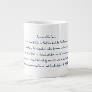 Thronvers Jumbo-Tasse
