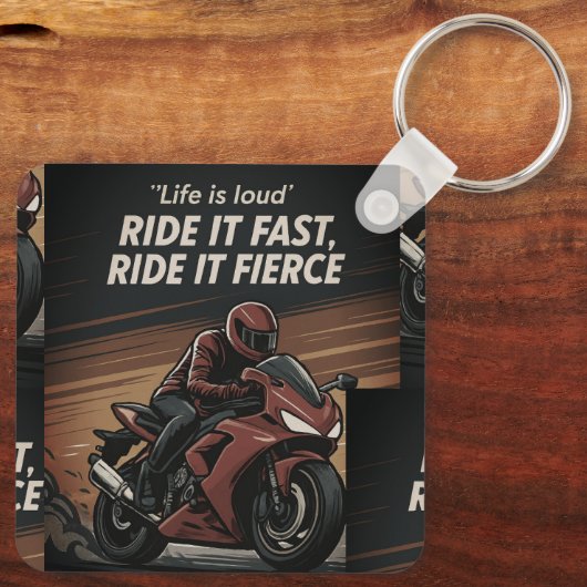 Throttle Rush: Windfahren Schlüsselanhänger (Rückseite)