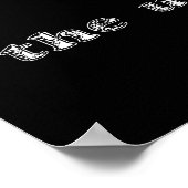 Throttle Solution Dirt Bike Motocross Poster (Ecke)