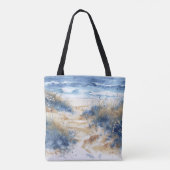 Through the Dunes Seascape Tasche (Rückseite)