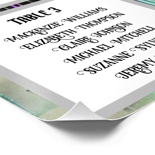 👁️ "Through the Glitch" Weirdcore Seating Chart (Ecke)