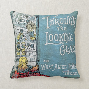 Through the Looking Glass Amerikanischer MoJo-Kiss Kissen