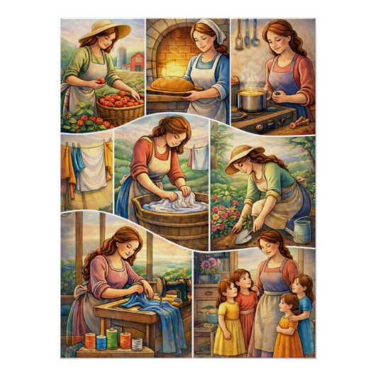 Through the Seasons of Life Mpm Grandma  Poster (Vorderseite)