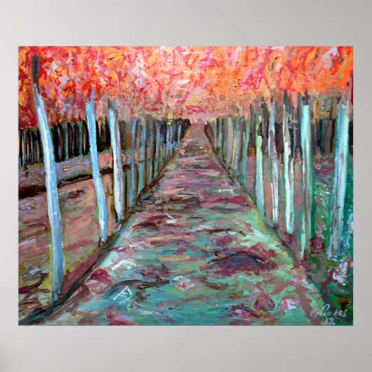 Through the Trees Plakat (Vorne)