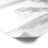 "Through the Window" von Christiane Cegavske Poste Poster (Ecke)