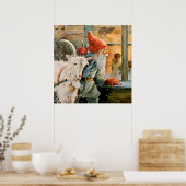 "Through the Window" von Jenny Nystrom Poster (Küche)