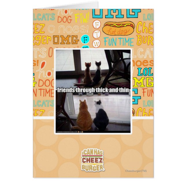 Through thick and thin (Vorne)