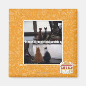 Through thick and thin magnet (Vorne)