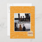 Through thick and thin postkarte (Vorne/Hinten)