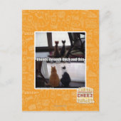 Through thick and thin postkarte (Vorderseite)