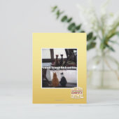 Through thick and thin postkarte (Stehend Vorderseite)