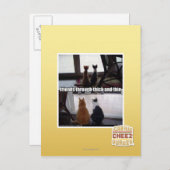 Through thick and thin postkarte (Vorne/Hinten)