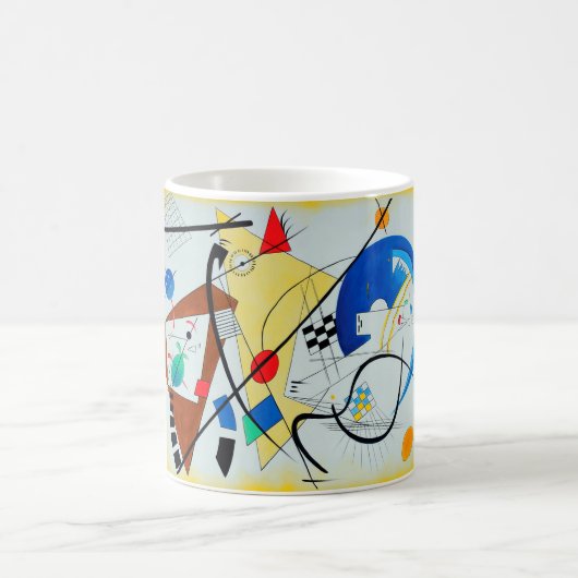Throughgoing Linie durch Wassily Kandinsky Kaffeetasse (Mittel)