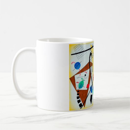 Throughgoing Linie durch Wassily Kandinsky Kaffeetasse (Links)