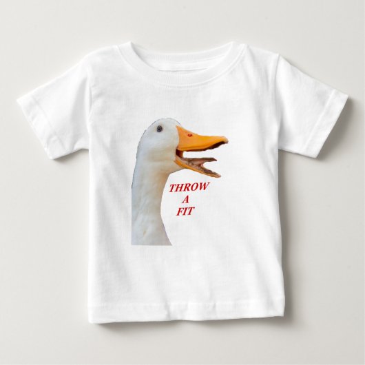 Throw A Fit Baby T-shirt (Vorderseite)