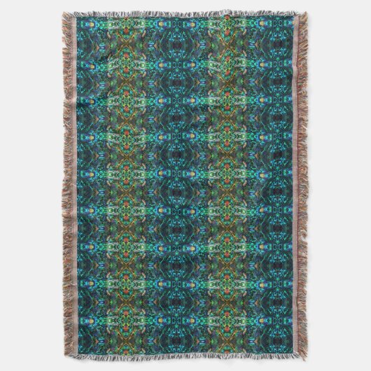 Throw Blanket Abalone Decke (Vorderseite Vertikal)