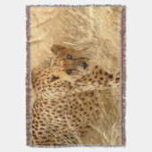 Throw Blanket/Cheetah Decke (Vorderseite Vertikal)