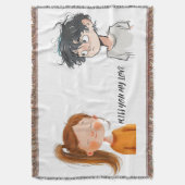 Throw Blanket Decke (Vorderseite Vertikal)