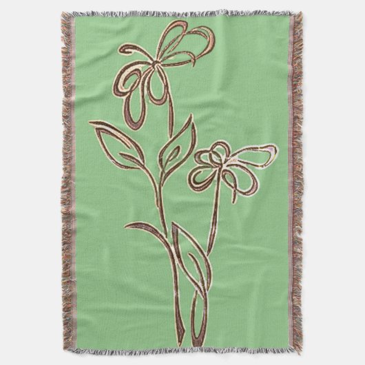 Throw Blanket Decke (Vorderseite Vertikal)